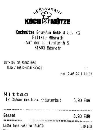 scgt Hffner Kochmtze Restaurant